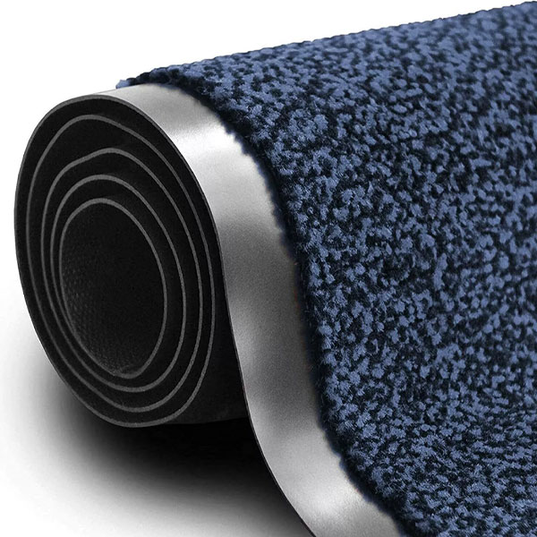 Blue Heavy-Duty Industrial Barrier Mats Durable for Indoor & Outdoor Use