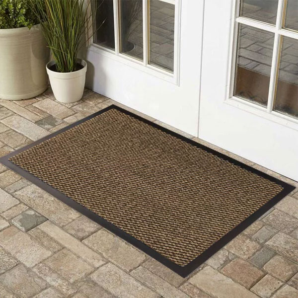 Eco-Friendly Rubber Backed Floor Mats Absorbent & Fade-Resistant for Trapping Dirt and Moisture