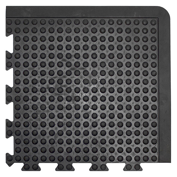  Bubbled surfaced Solid Anti-Fatigue Interlocking Floor Mats