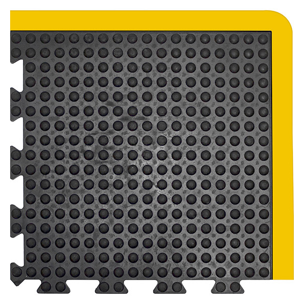  Bubbled surfaced Solid Anti-Fatigue Interlocking Floor Mats