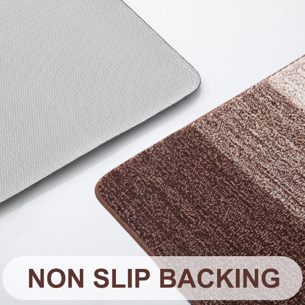 Dirt Trapper Door Mat Super Absorbent, Washable, Non-Slip Soft Floor Mats for Indoor Use