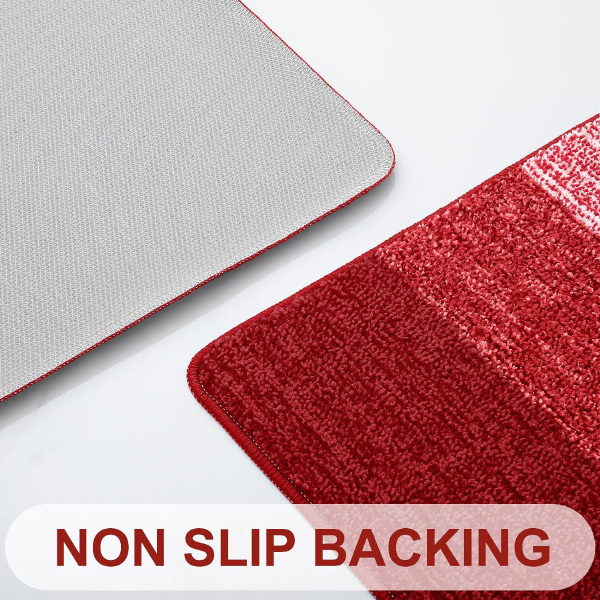 Dirt Trapper Door Mat Super Absorbent, Washable, Non-Slip Soft Floor Mats for Indoor Use