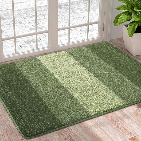 Dirt Trapper Door Mat Super Absorbent, Washable, Non-Slip Soft Floor Mats for Indoor Use