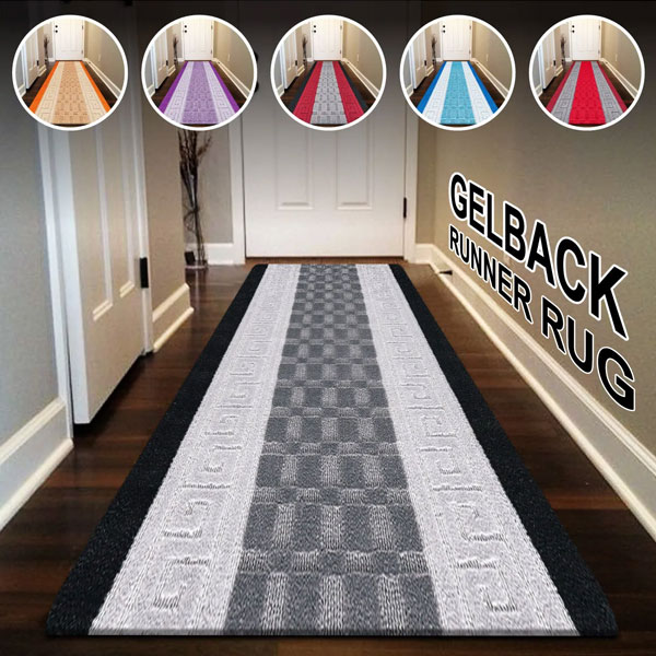 Heavy Duty Gel Backing Mats Durable, Non-Slip Floor Mats for High-Traffic Indoor & Outdoor Areas