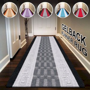 Heavy Duty Gel Backing Mats Durable, Non-Slip Floor Mats for High-Traffic Indoor & Outdoor Areas