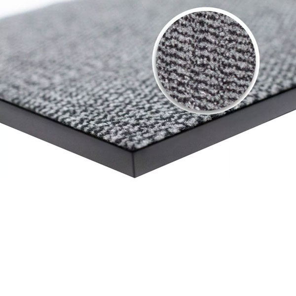 Grey Black Heavy Duty Super Absorbent & Non Slip Rubber Mat Indoor/Outdoor 