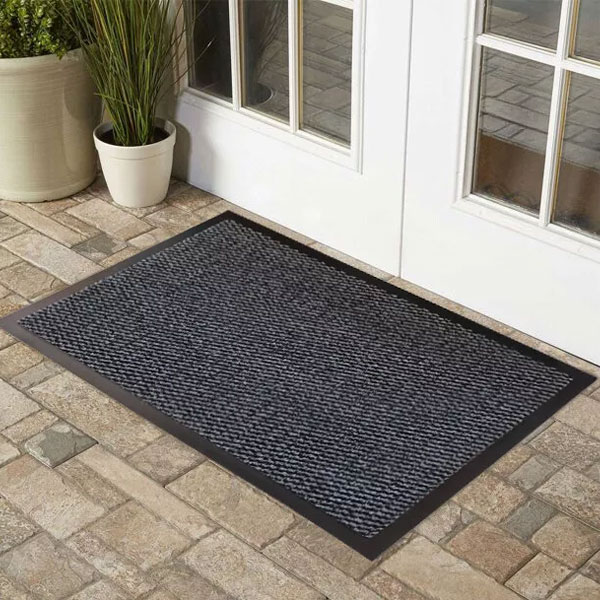 Grey Washable Non-Slip Door Mats  Easy to Clean, Pet-Friendly, Durable Entrance Mat