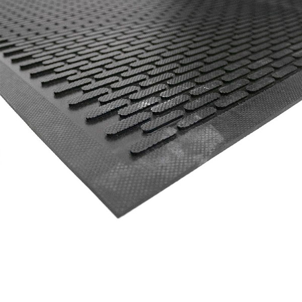 Flexible Rubber Workshop Mats Slip-Resistant, Cushioned for Fatigue Relief and Floor Protection