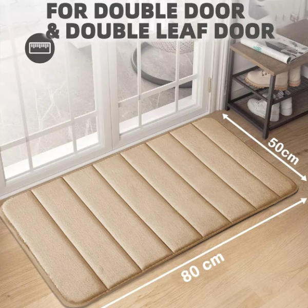 3D Effect, Dryable & Easy to Clean Entrance Indoor/Outdoor Dirt Trapper Door Mats