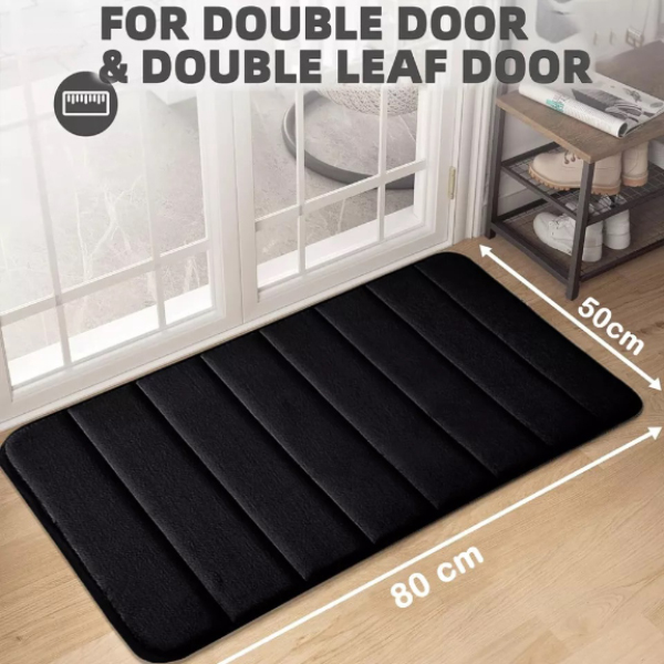 3D Effect, Dryable & Easy to Clean Entrance Indoor/Outdoor Dirt Trapper Door Mats