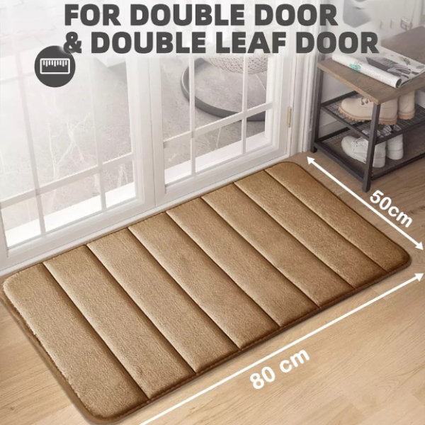 3D Effect, Dryable & Easy to Clean Entrance Indoor/Outdoor Dirt Trapper Door Mats