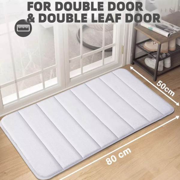 3D Effect, Dryable & Easy to Clean Entrance Indoor/Outdoor Dirt Trapper Door Mats