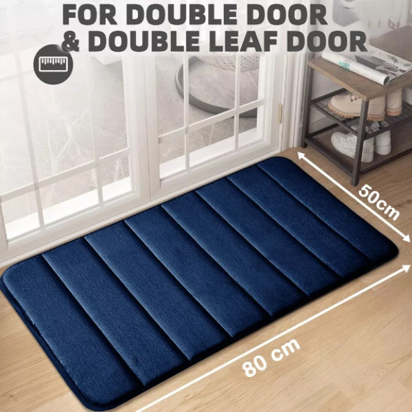 3D Effect, Dryable & Easy to Clean Entrance Indoor/Outdoor Dirt Trapper Door Mats