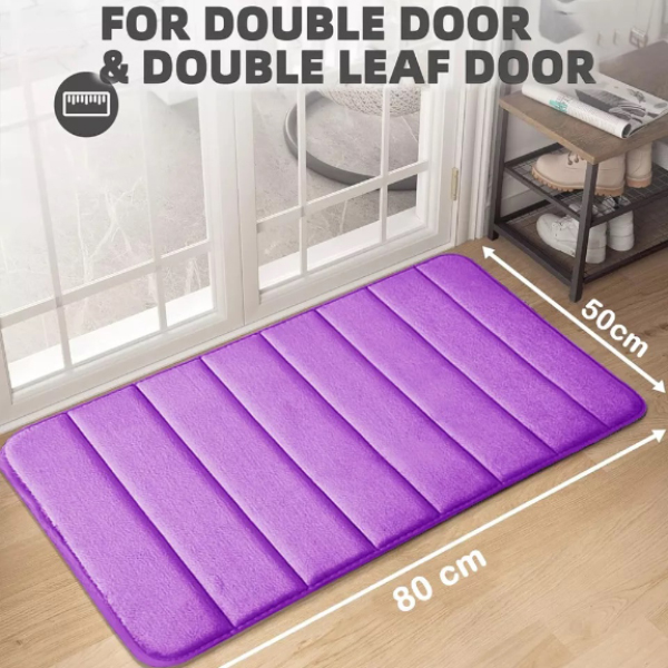 3D Effect, Dryable & Easy to Clean Entrance Indoor/Outdoor Dirt Trapper Door Mats