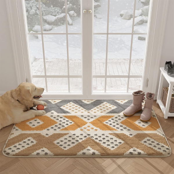 Heavy Duty Super Absorbent Floor Mat Indoor Doormat for Front & Back Door