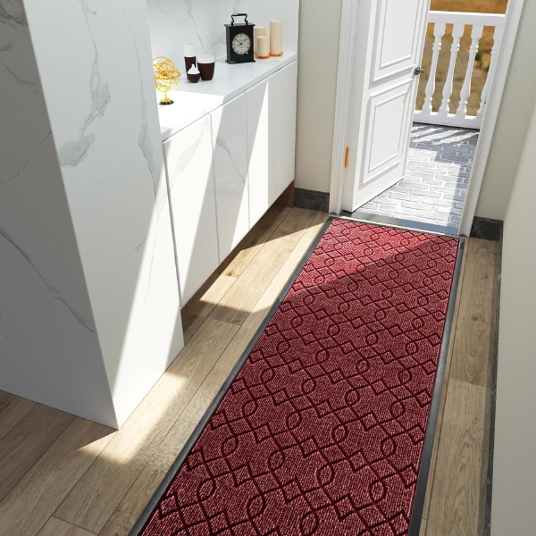 Heavy Duty Water-Absorbent Outdoor Entry Rugs with Non-Slip Backing