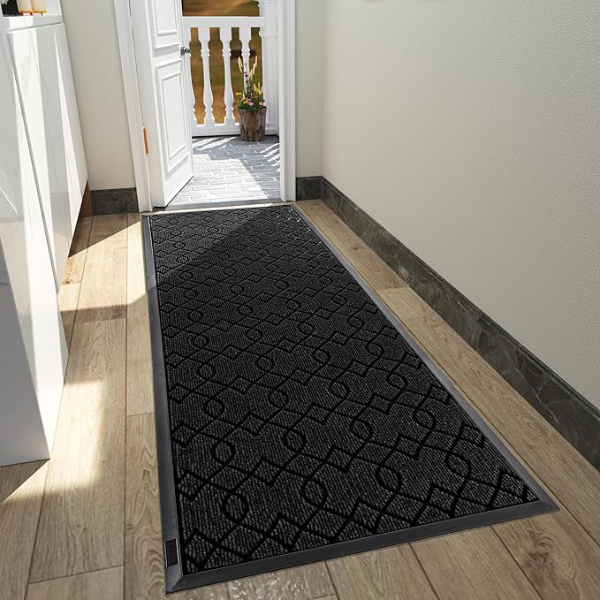 Heavy Duty Water-Absorbent Outdoor Entry Rugs with Non-Slip Backing