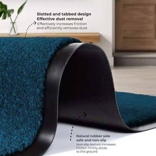 Washable Industrial Door Mat Anti-Slip Entrance Mat for High Traffic Areas