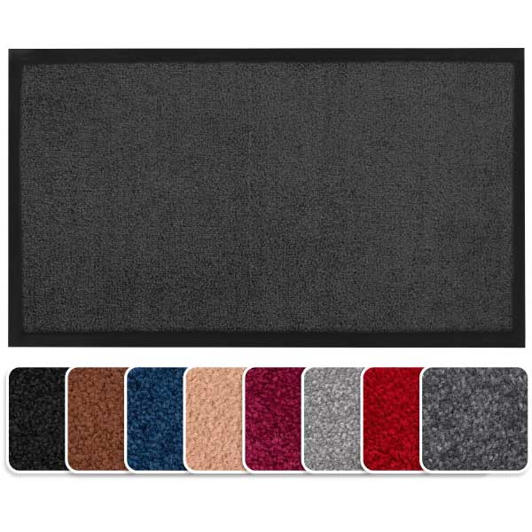 Washable Industrial Door Mat Anti-Slip Entrance Mat for High Traffic Areas