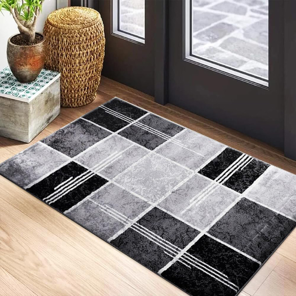 Durable Non Slip Polypropylene Area Rug Stain & Fade Resistant, Super Soft for Living Room & Bedroom