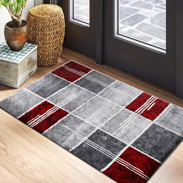 Durable Non Slip Polypropylene Area Rug Stain & Fade Resistant, Super Soft for Living Room & Bedroom