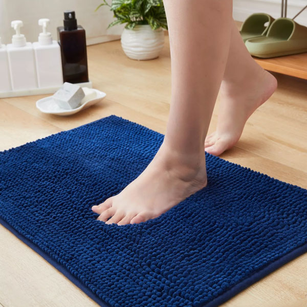 Extra Soft & Extra Fluffy Water Absorbent Quick Dryable Dirt Trapper Washable Mat