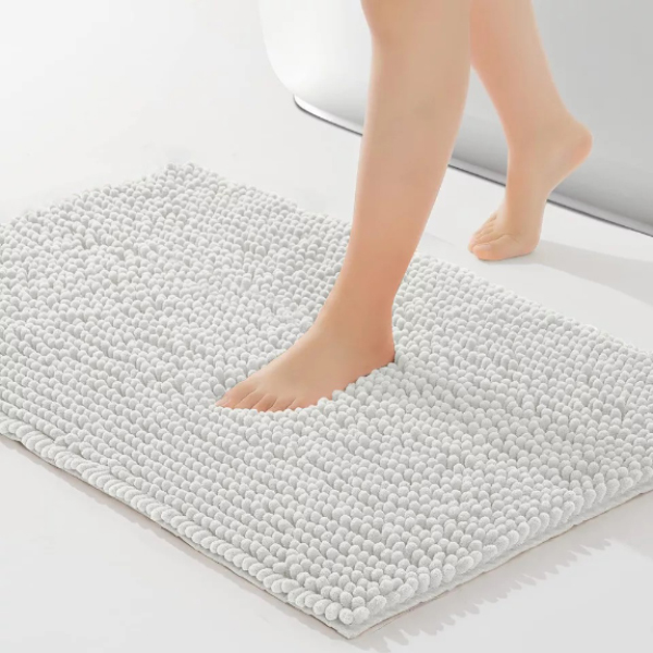 Extra Soft & Extra Fluffy Water Absorbent Quick Dryable Dirt Trapper Washable Mat