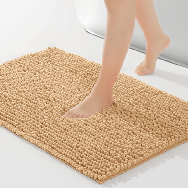 Extra Soft & Extra Fluffy Water Absorbent Quick Dryable Dirt Trapper Washable Mat