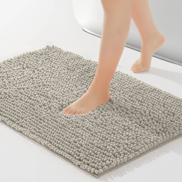 Extra Soft & Extra Fluffy Water Absorbent Quick Dryable Dirt Trapper Washable Mat