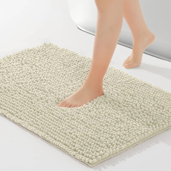 Extra Soft & Extra Fluffy Water Absorbent Quick Dryable Dirt Trapper Washable Mat