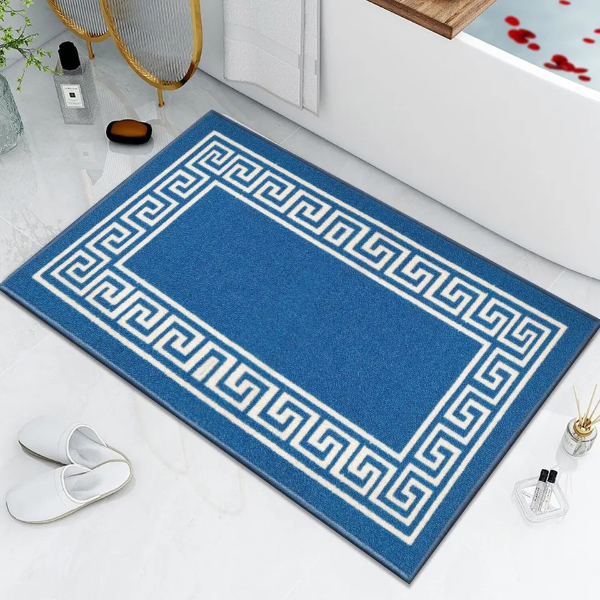 Soft & Reliable Non Slip Modern Absorbent toilet Pedestal Mats 