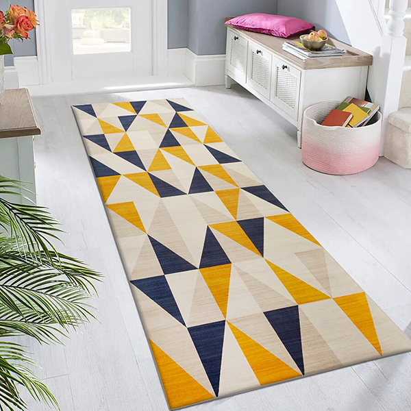 Non Slip Brio Crystal Hallway Runner Washable Rugs Kitchen Carpet Floor Mats