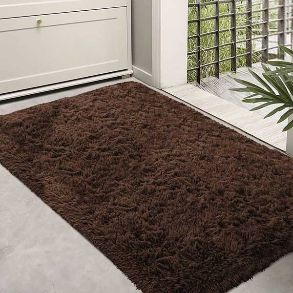 Non Slip Fluffy Large Indoor Entrance Mat Rug Dirt Trapper Washable Barrier Mats