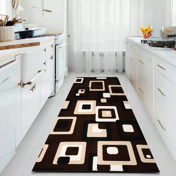 Non Slip & Machine Washable Long Hallway Runner Rugs for Kitchen Carpet Floor Door Mats