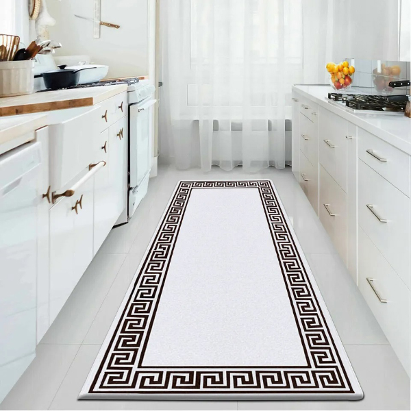 Non Slip & Machine Washable Long Hallway Runner Rugs for Kitchen Carpet Floor Door Mats