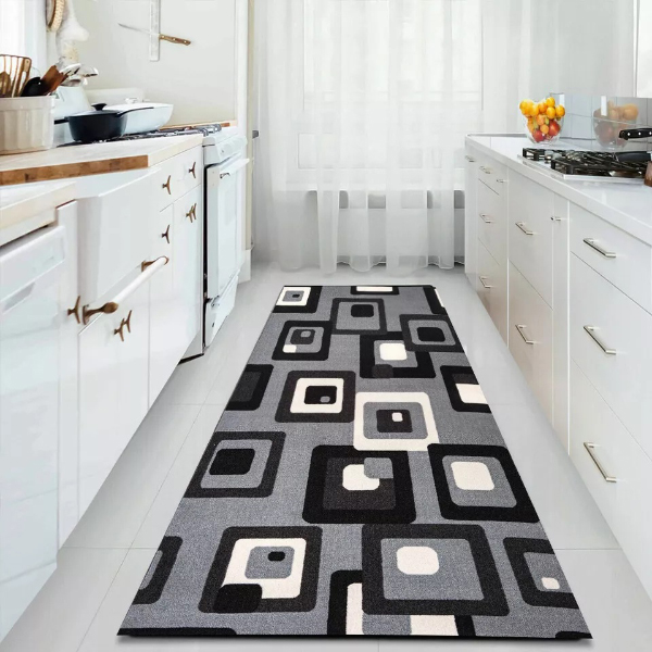 Non Slip & Machine Washable Long Hallway Runner Rugs for Kitchen Carpet Floor Door Mats