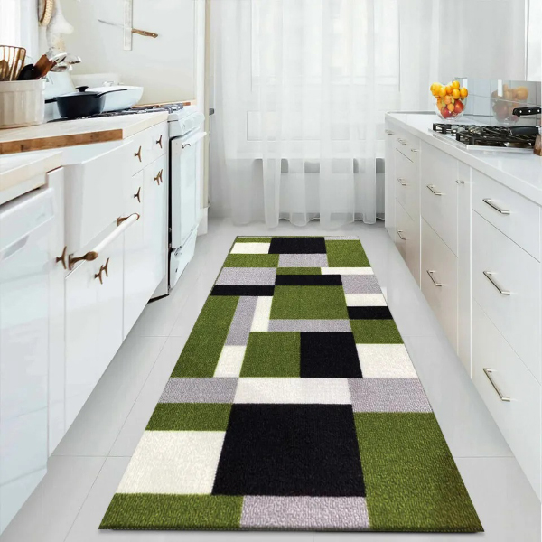 Non Slip & Machine Washable Long Hallway Runner Rugs for Kitchen Carpet Floor Door Mats