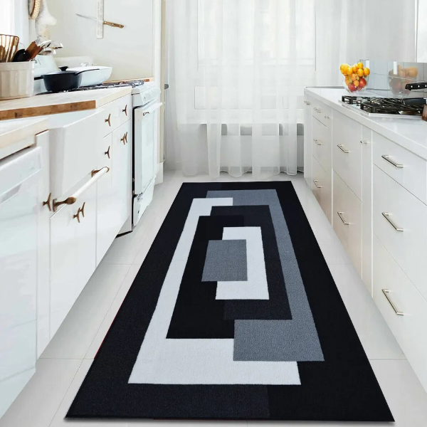 Non Slip & Machine Washable Long Hallway Runner Rugs for Kitchen Carpet Floor Door Mats