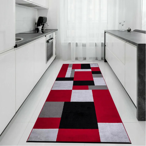 Non Slip & Machine Washable Long Hallway Runner Rugs for Kitchen Carpet Floor Door Mats