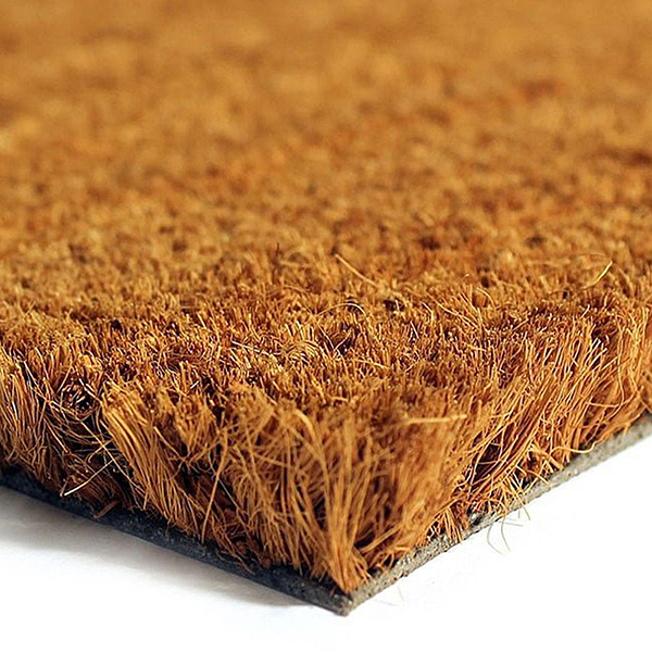 Non-Slip PVC Backed Natural Coir Rugs Entrance Door Mat For Office and Home