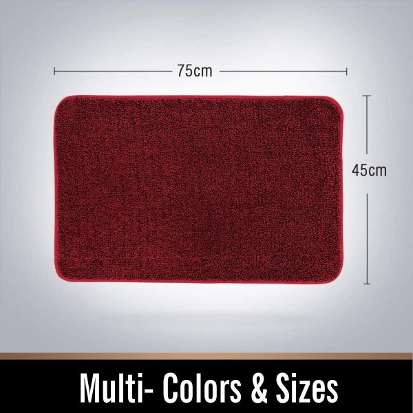 Super Absorbent & Dirt Trapper Doormat Non Slip Entrance Rug for Front Door 