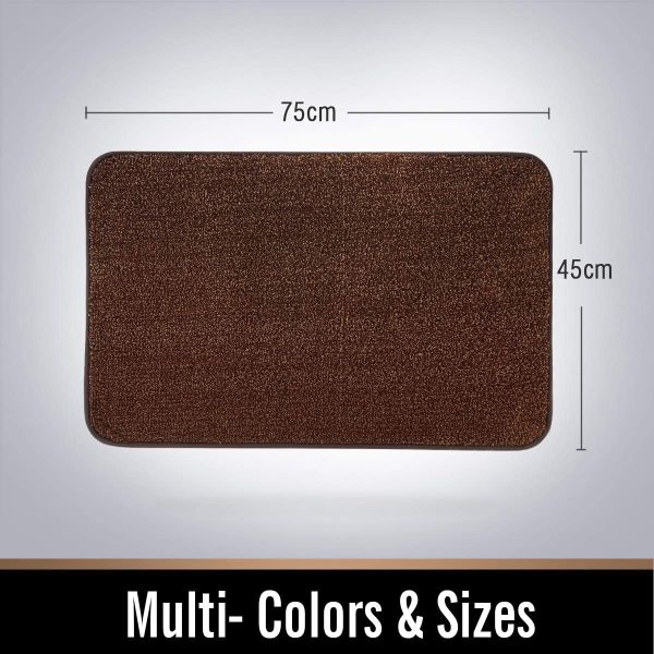 Super Absorbent & Dirt Trapper Doormat Non Slip Entrance Rug for Front Door 