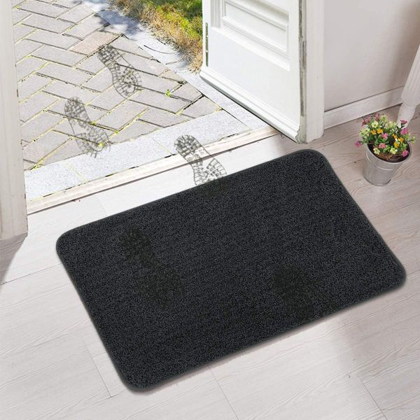 Super Absorbent & Dirt Trapper Doormat Non Slip Entrance Rug for Front Door 