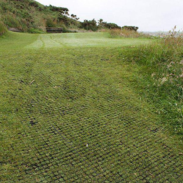 Anti-Slip Cellular, Secure Ground Bonding and Discreet Installation Grass Mat