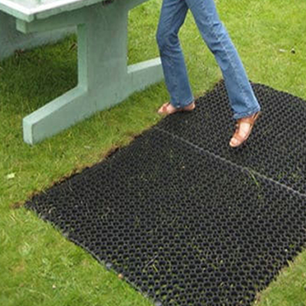 Anti-Slip Cellular, Secure Ground Bonding and Discreet Installation Grass Mat